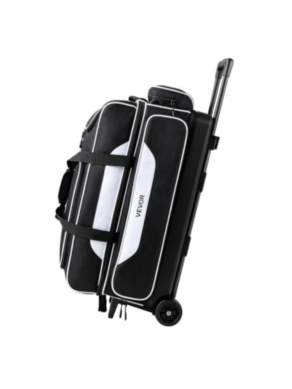 3 Ball Bowling Bag Double Roller Separate Shoe Compartment